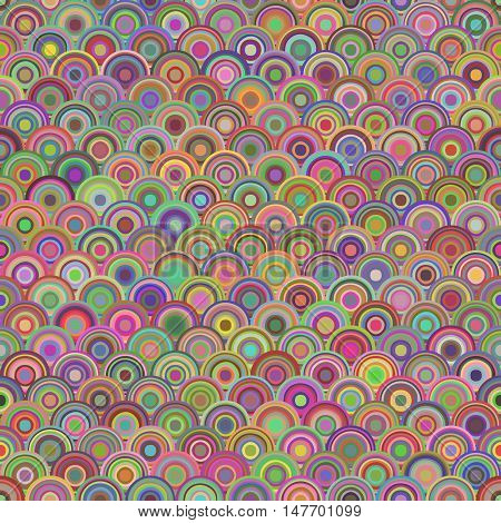 geometric background. ethnic multicolored red circles. seamless pattern. vector illustration.