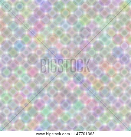 geometric background. multicolored silk circles. seamless pattern. vector illustration.