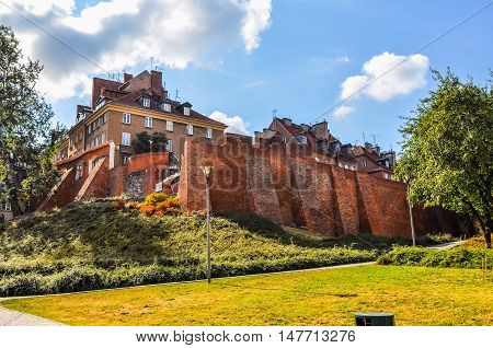 Hdr View Of Warsaw