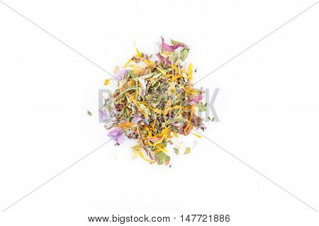 Dried Herbal Tea Leaves