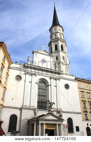 St. Michael's Church in Vienna - Austria.