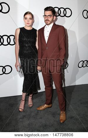 LOS ANGELES - SEP 15:  Elise Eberle, Brian Roedel at the Audi Celebrates The 68th Emmys at the Catch on September 15, 2016 in West Hollywood, CA