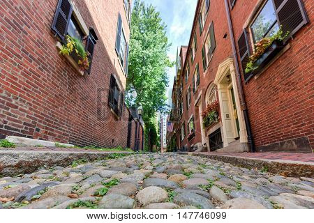 Acorn Street - Boston, Massachusetts