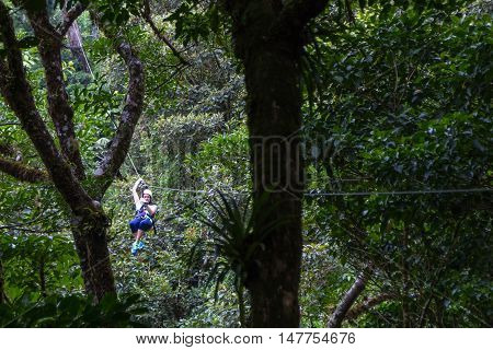 Zip Line Canopy Tours In Costa Rica
