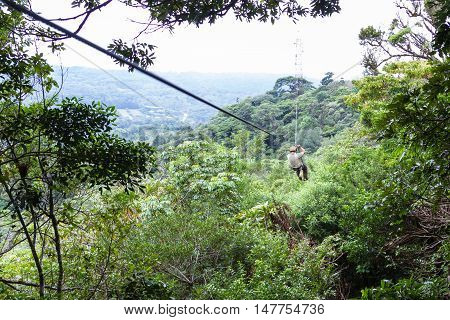 Zip Line Canopy Tours In Costa Rica