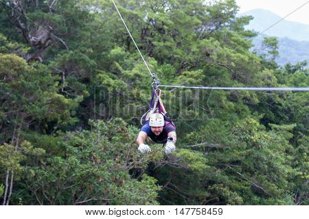 Zip Line Canopy Tours In Costa Rica