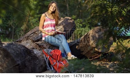 Leisure Relax Summer Tourism Carefree Travel Concept