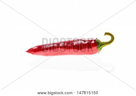 Red Hot Chili Peppers Cayenne, Serrano With Green Stem. Cayenne, Serrano Or S