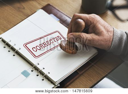 Corrected Solved Fix Method Modify Amend Concept