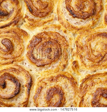 Tray Of Strawberry Quark Rolls