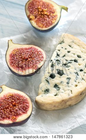 Blue Cheese With Fig