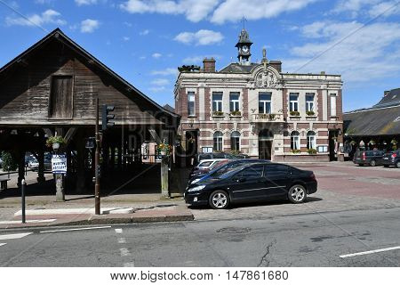 Buchy France - june 23 2016 : the city hall