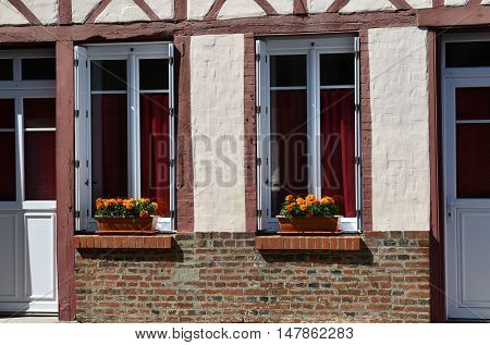 Buchy France - june 23 2016 : the city center