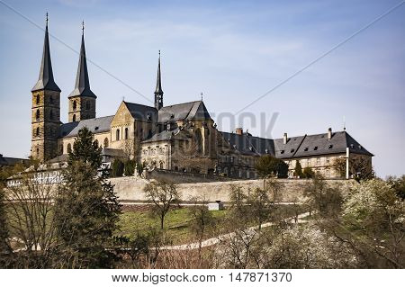 Old Monastery St. Michael in Bamberg Germany