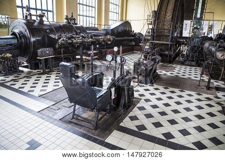 View To Machine Building Of  Mining Plant Sondershausen In Germany
