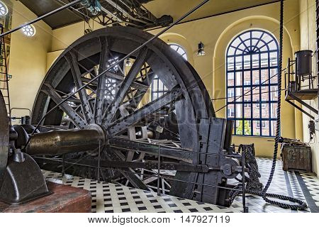 View To Machine Building Of  Mining Plant Sondershausen In Germany