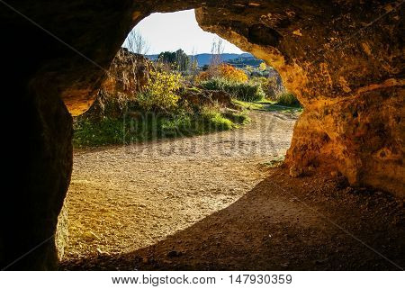 Autumn Landscape   In Caravaca De La Crus, Spain