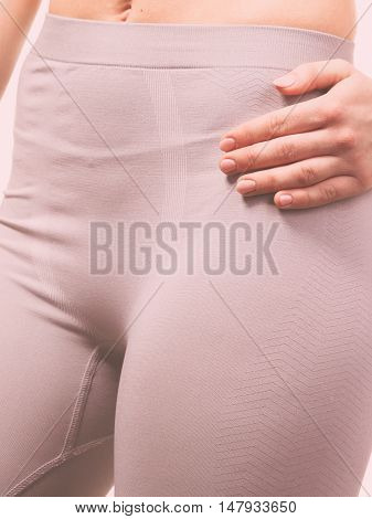 Female Hips Wearing Thermoactive Underwear