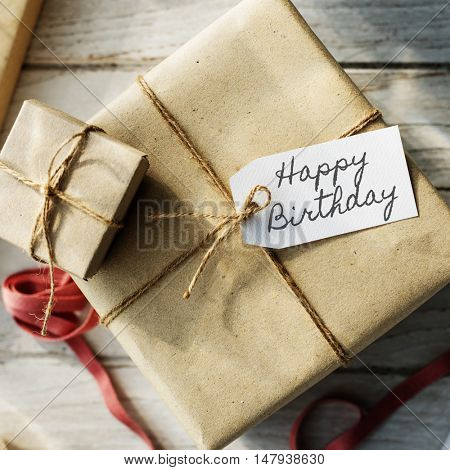 HBD Happy Birthday Celebration Congratulation Party Concept