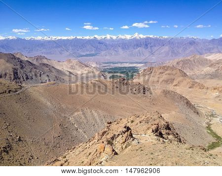Khardungla Pass. The highest road in the World. Leh Ladakh India