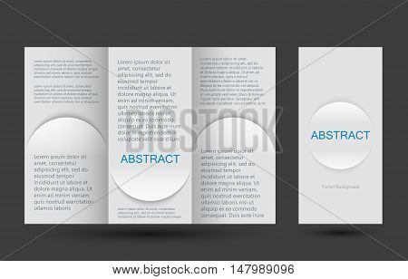Strict simple design templates collection for banners, flyers, placards and posters. Vector
