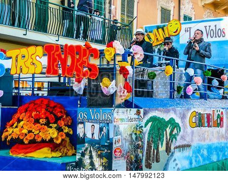 Hdr Carnival Celebrations In Loano
