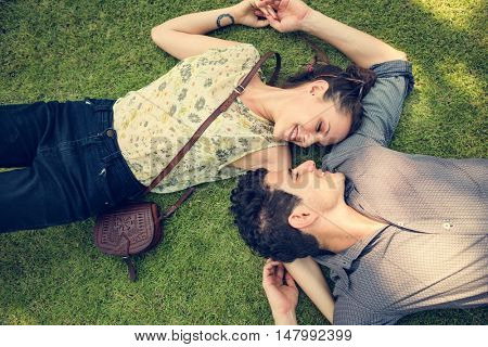 Couple Travel Destination Journey Togetherness Concept