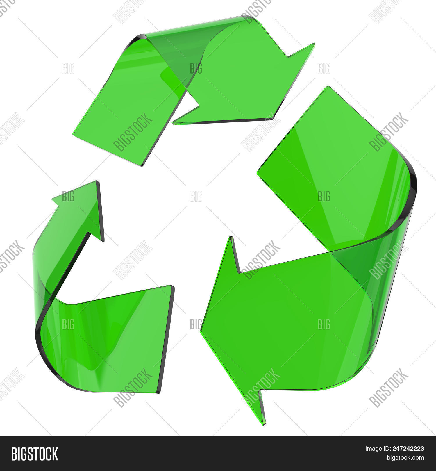 Green Glass Recycling Image & Photo (Free Trial) Bigstock