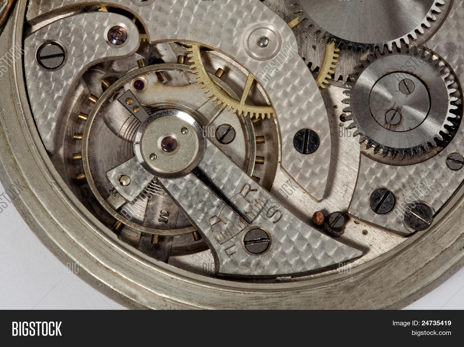 Clock Works, Gears Image & Photo (Free Trial) Bigstock