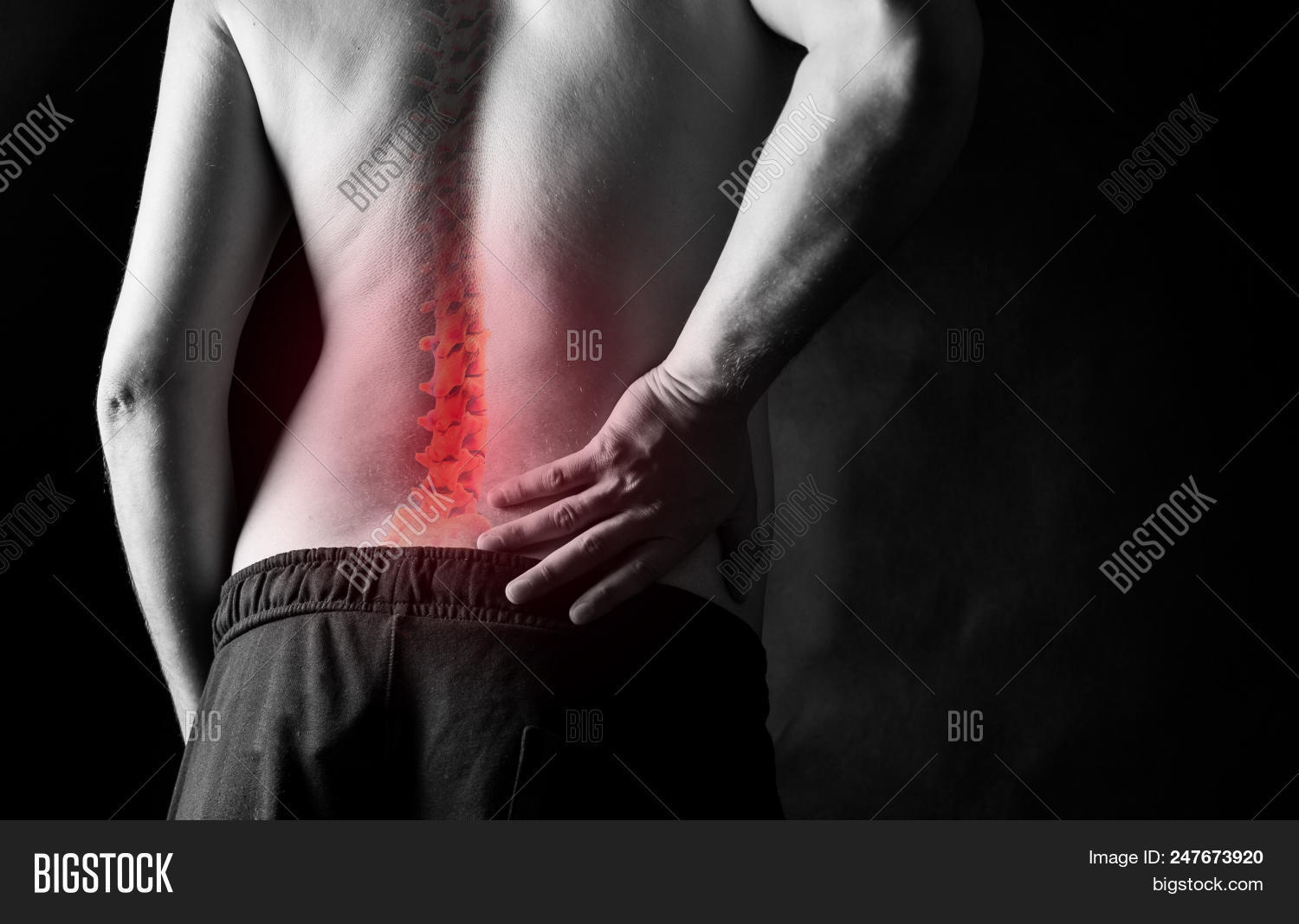 Severe Back Pain. Man Image & Photo (Free Trial) Bigstock