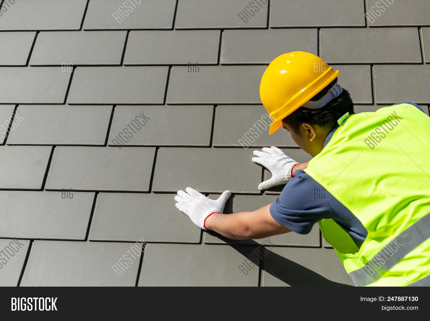 Roof Repair, Worker Image & Photo (Free Trial) Bigstock
