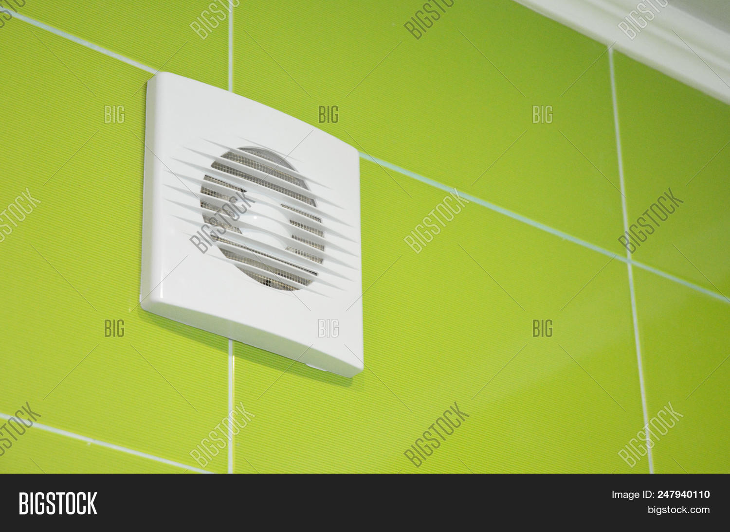 Bath Vent Fan Green Image & Photo (Free Trial) Bigstock