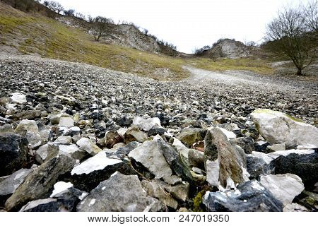 Disused Chalk Pit N The South Downs National Park