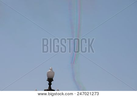 Baku, Azerbaijan - June 26 2018 - Military Parade In Baku, Azerbaijan On Army Day