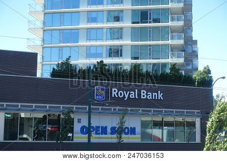 October 2019- Rbc Royal Bank Open Soon In Vancouver, Bc Canada