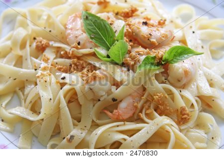 Nudeln Ala Oglio
