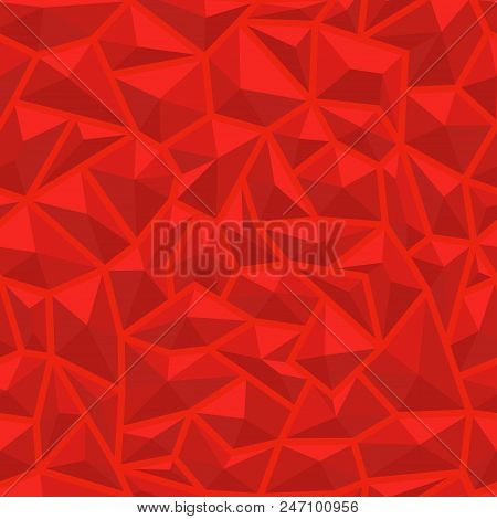 Infinite Geometry Of A Sample Red, Texture