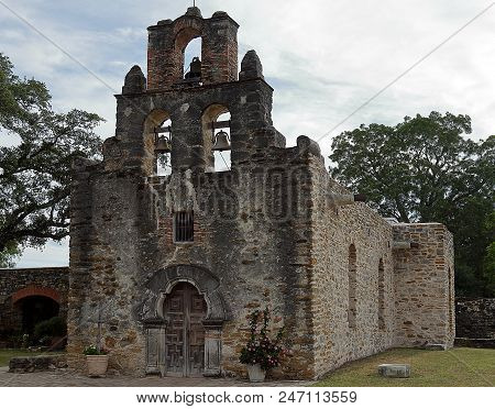 Mission Espada In San Antonio Missions National Historic Park, Texas