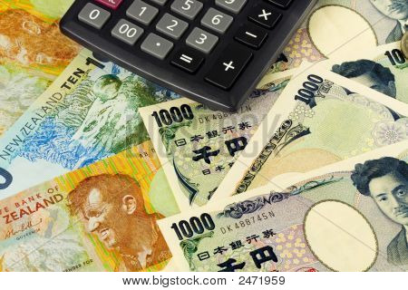 Forex New Zealand und japanische Währung koppeln mit Taschenrechner