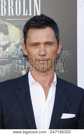 Jeffrey Donovan at the Los Angeles premiere of 'Sicario: Day Of The Soldado' held at the Regency Village Theatre in Westwood, USA on June 26, 2018.