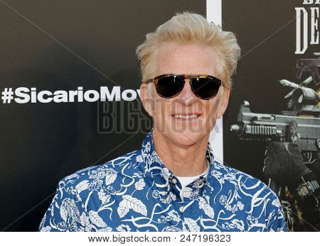 Matthew Modine at the Los Angeles premiere of 'Sicario: Day Of The Soldado' held at the Regency Village Theatre in Westwood, USA on June 26, 2018.