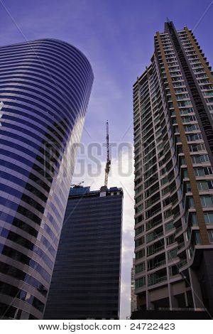Cityscape scenes of Sathorn Bangkok