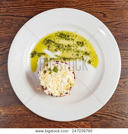 russian herrring salad