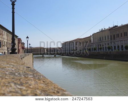 River Misa The River That Runs Through The City And Colors It