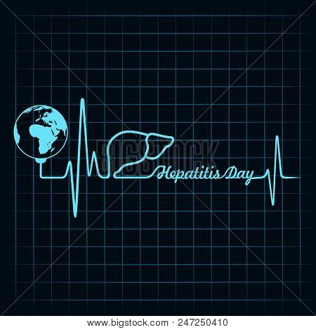 Vector Illustration Of World Hepatitis Day Stock Image And Symbols