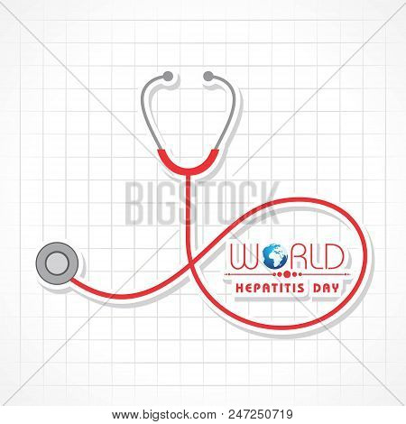 Vector Illustration Of World Hepatitis Day Stock Image And Symbols