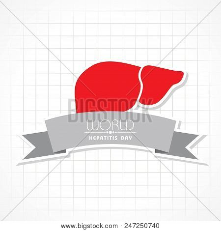 Vector Illustration Of World Hepatitis Day Stock Image And Symbols