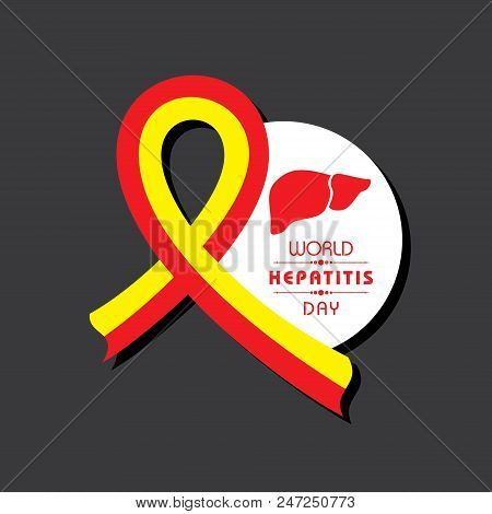 Vector Illustration Of World Hepatitis Day Stock Image And Symbols