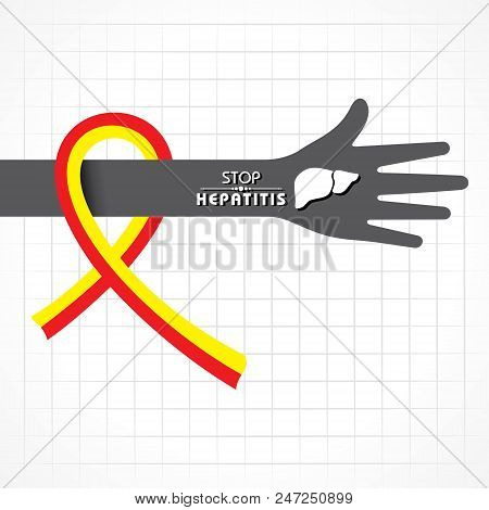 Vector Illustration Of World Hepatitis Day Stock Image And Symbols