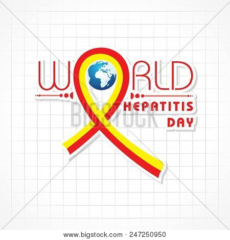 Vector Illustration Of World Hepatitis Day Stock Image And Symbols